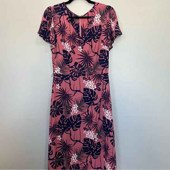 NWT ModCloth Pink Thelma Tropicool Maxi
Dress Floral Tropical Women's Size 4 - Picture 3 of 13